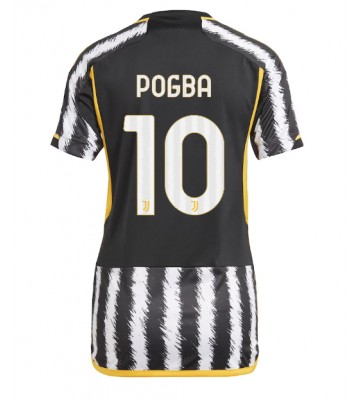 Juventus Paul Pogba #10 Hemmatröja Kvinnor 2023-24 Kortärmad